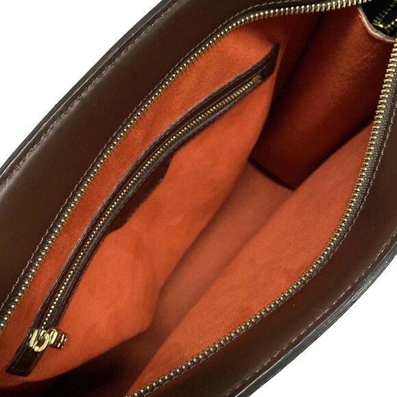 Auth LOUIS VUITTON Venice N51145 Ebene Damier SR0044 Handbag Damier Canvas - Picture 11 of 16